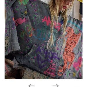 Magnolia Pearl Multicolor Graphic Hoodie